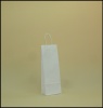 TORBA PAPIEROWA biała - rozmiar: 14 x 8,5 x 39,5 cm